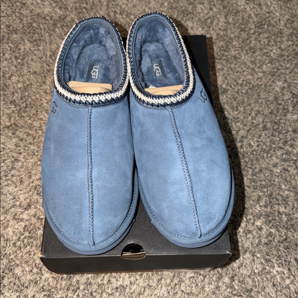 NIB men’s Ugg Tasman slipper - pacific blue - Picture 4 of 10